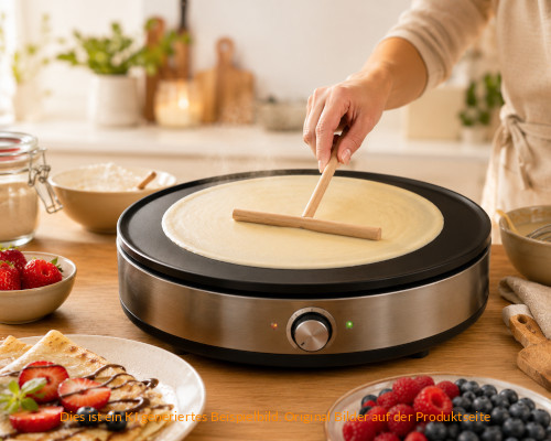 Geniesse hausgemachte Crepes wann immer du willst!
