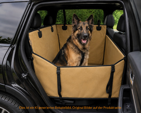 Mit einem Hunde Autositz fährt dein Vierbeiner sicher und komfortabel mit!