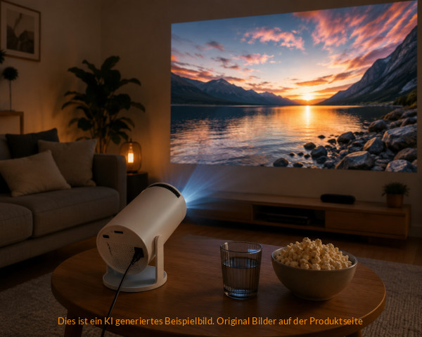 Der perfekte Mini Beamer für Heimkino Genuss
